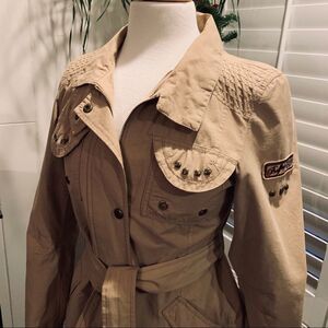 Tan Wrap Coat  by Buffalo Outerwear size Small